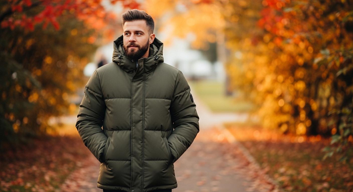 남성 패딩점퍼
