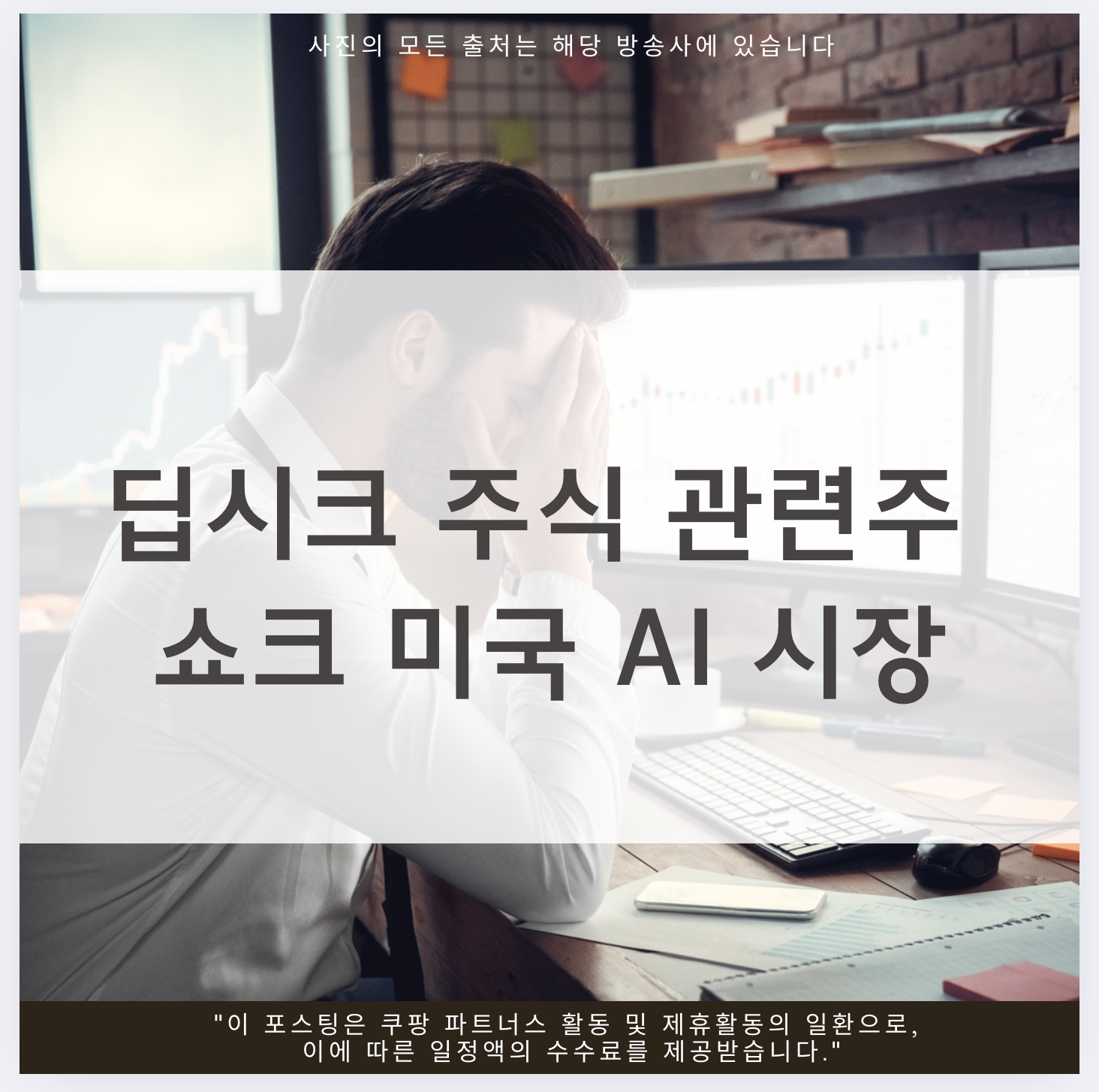 딥시크 주식 관련주 쇼크 미국 ai 시장