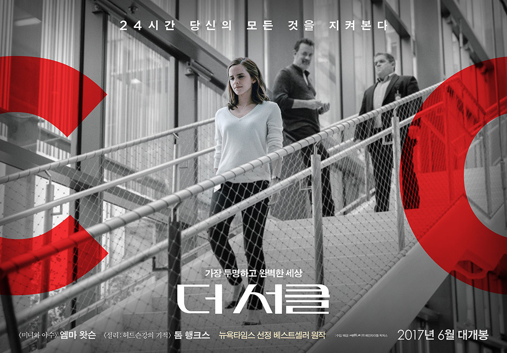 영화 <더 서클>은 인간을 자유롭게 만드는 기술이 동시에 통제 수단이 될 수 있음을 지적한다.
