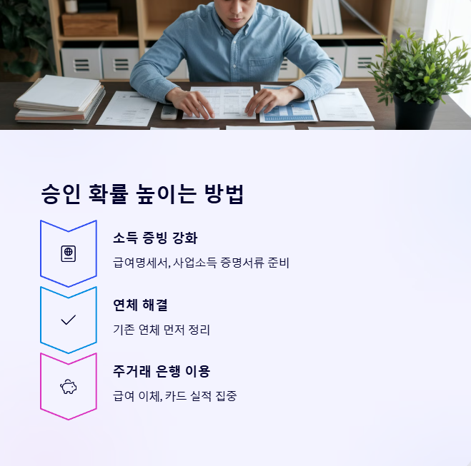 승인 확률을 높이는 방법