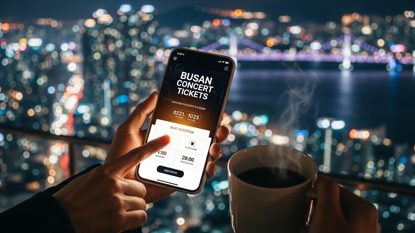 연말 부산 콘서트 표