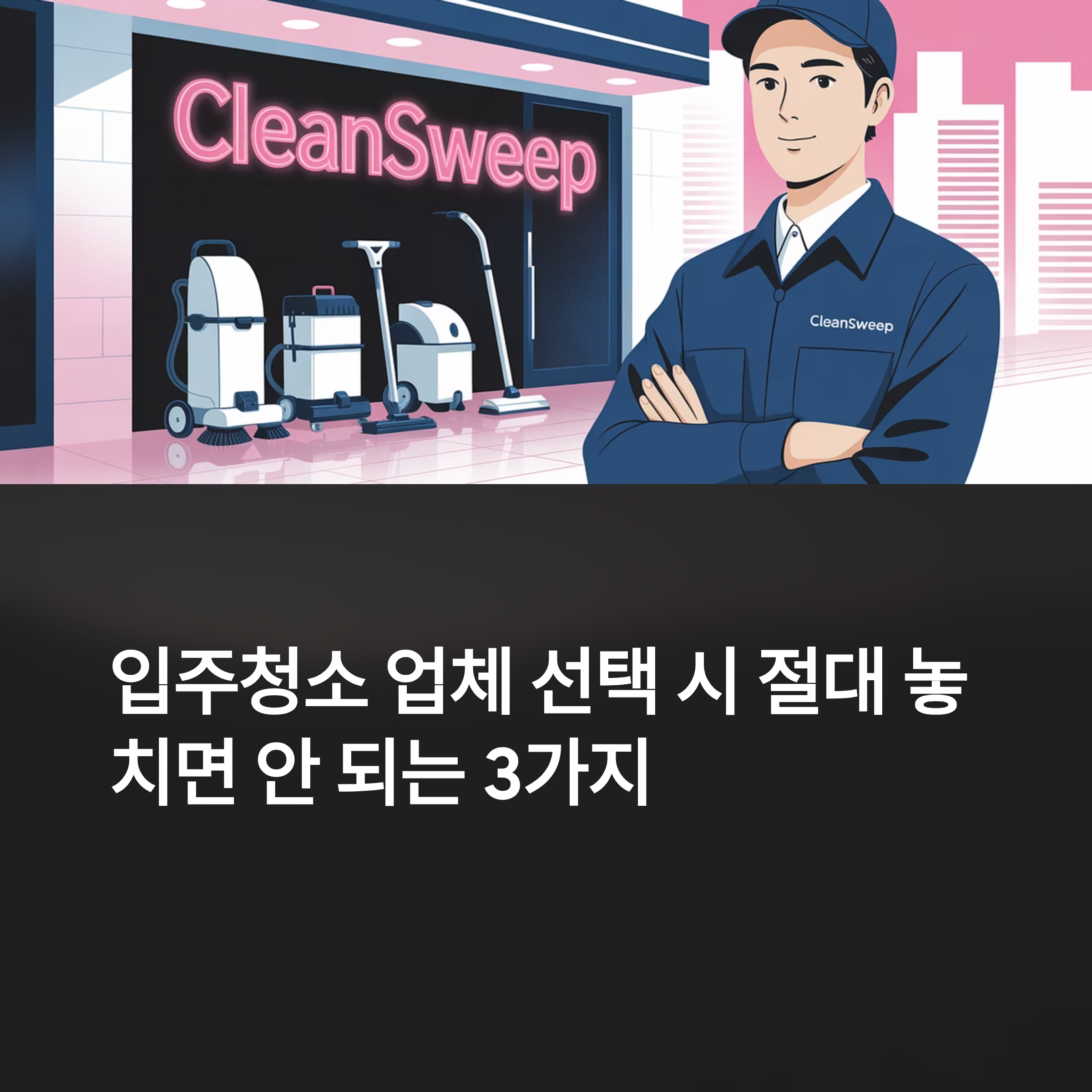 입주청소 업체 선택 3가지 방법 대표이미지