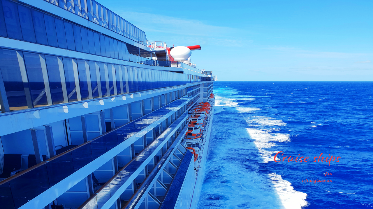 08 유람선에서 보는 바다 C - Cruise ships 여름배경화면