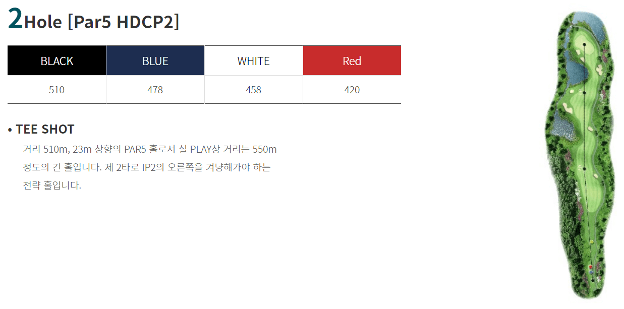 해솔리아 컨트리클럽 해코스 2