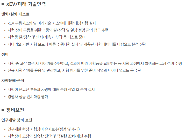 현대자동차-기술