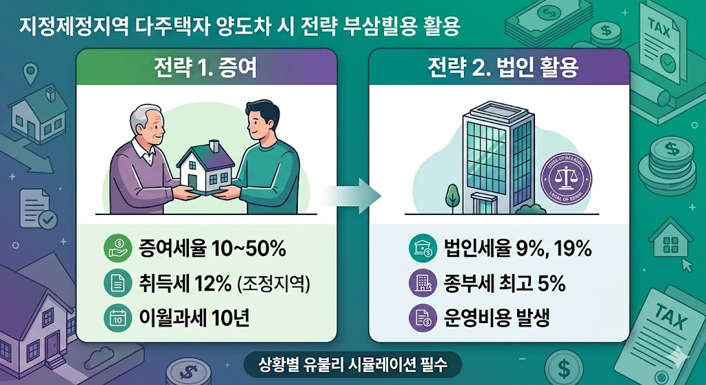 양도세 82.5% 시대, 다주택자가 합법적으로 세금을 줄이는 방법 3가지