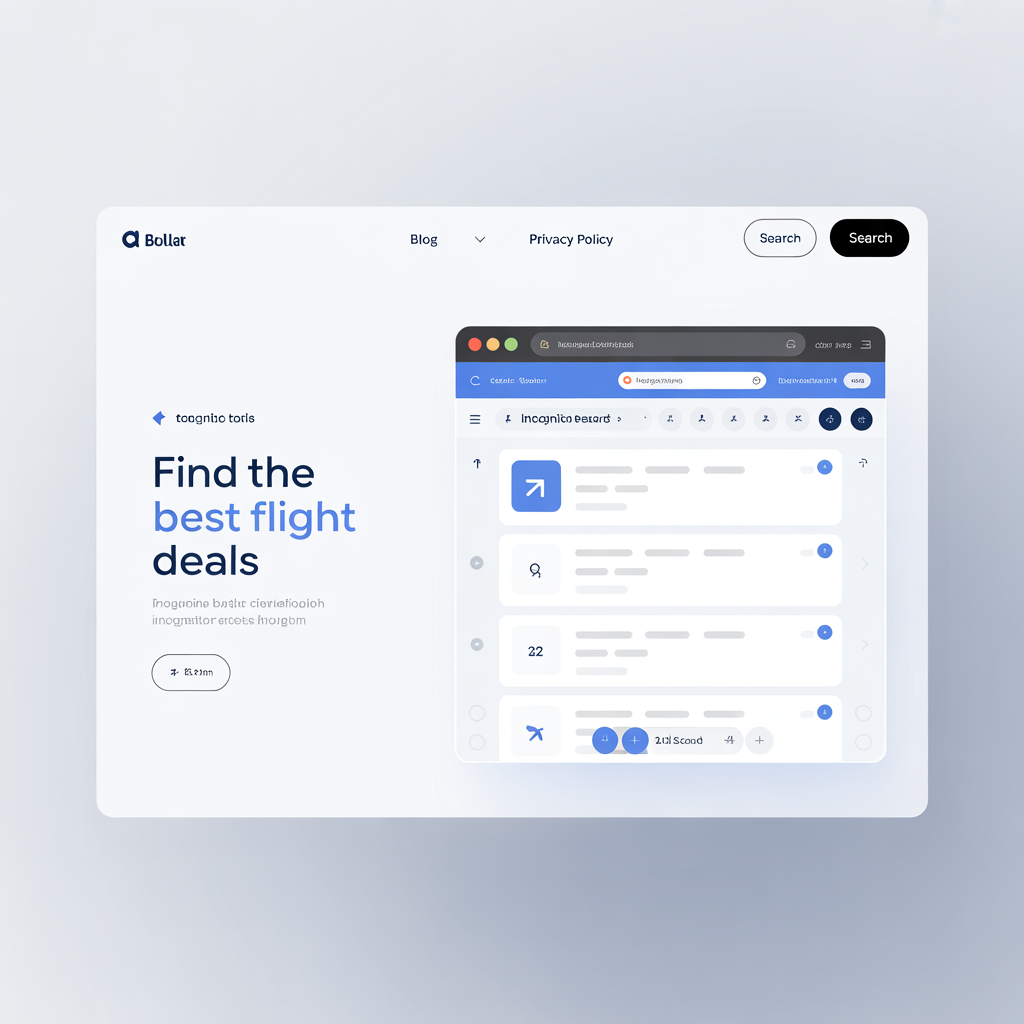시크릿 브라우징으로 항공권 검색하는 법