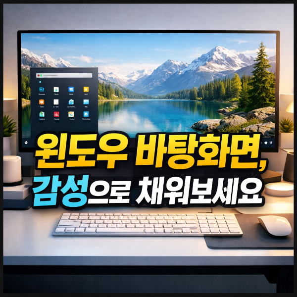 윈도우 바탕화면 변경 썸네일