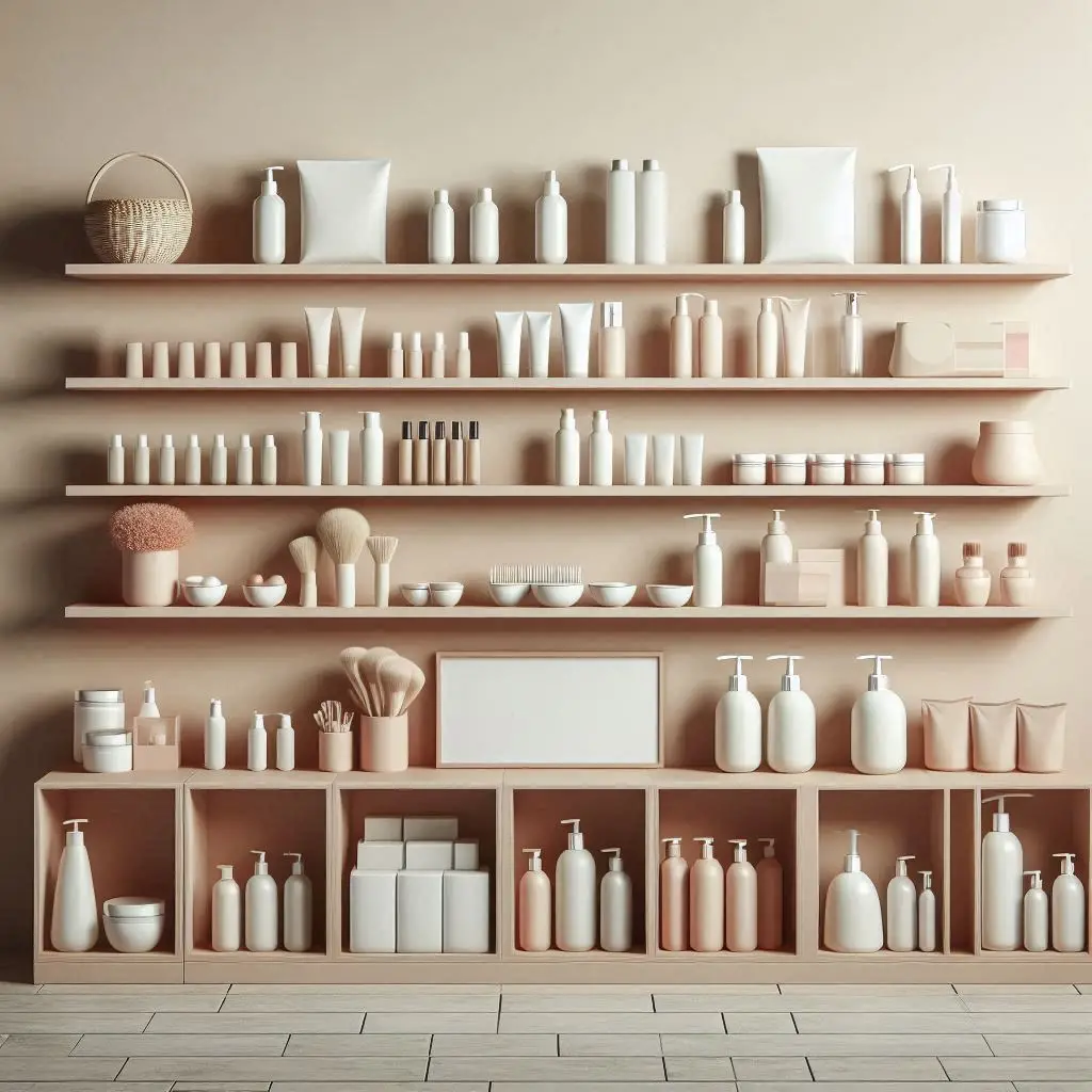 피부,체형관리 샵 배경