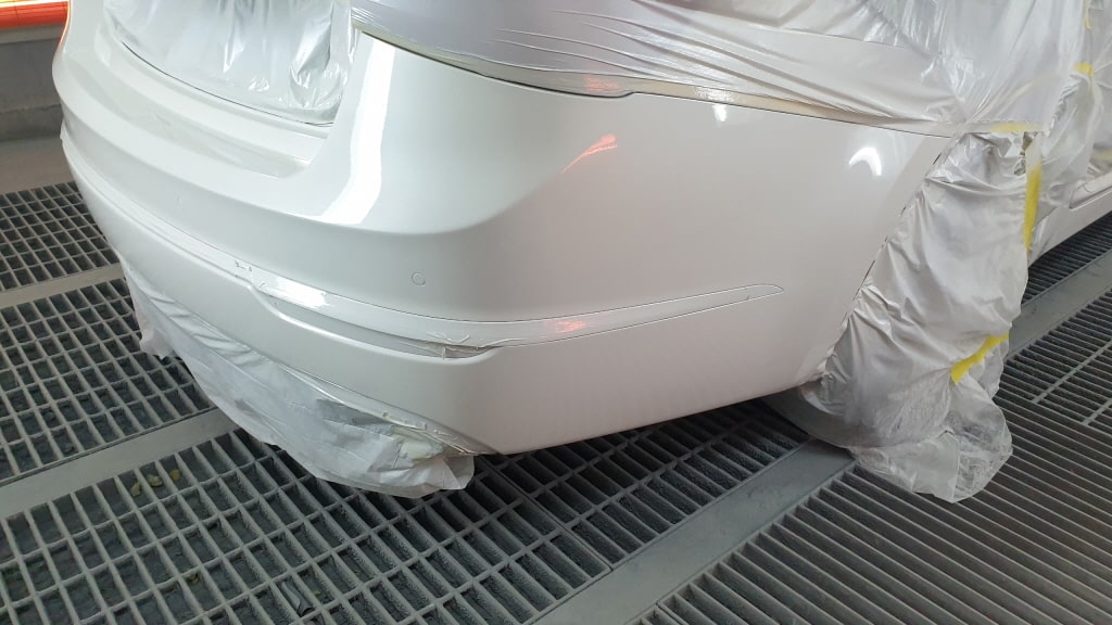 열처리 중 k7 범퍼도색 - 열처리 중