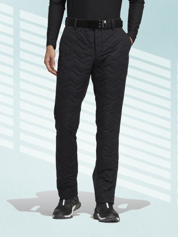 아디다스골프 남성 겨울 패딩 하이브리드 골프바지 HM7617 HM7618