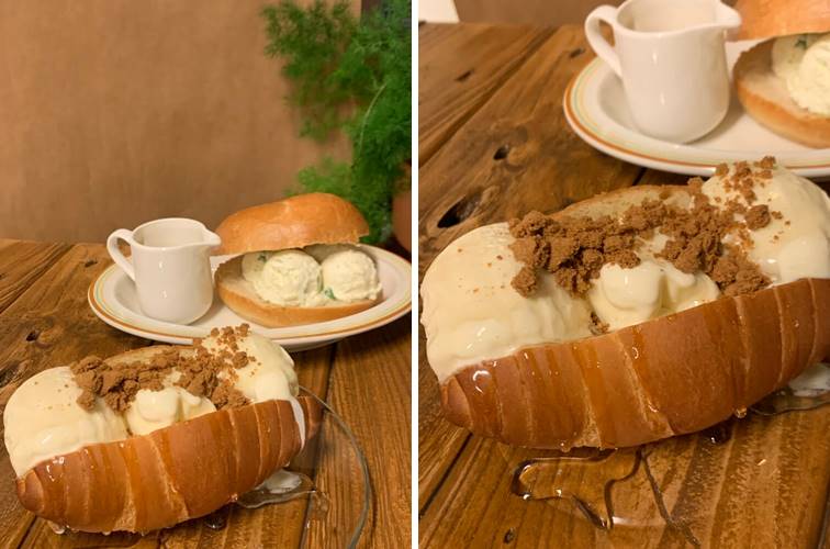 아이스크림 소금빵