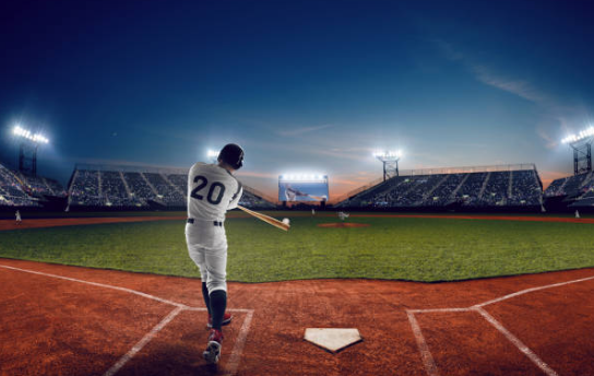 야구 경기 모습