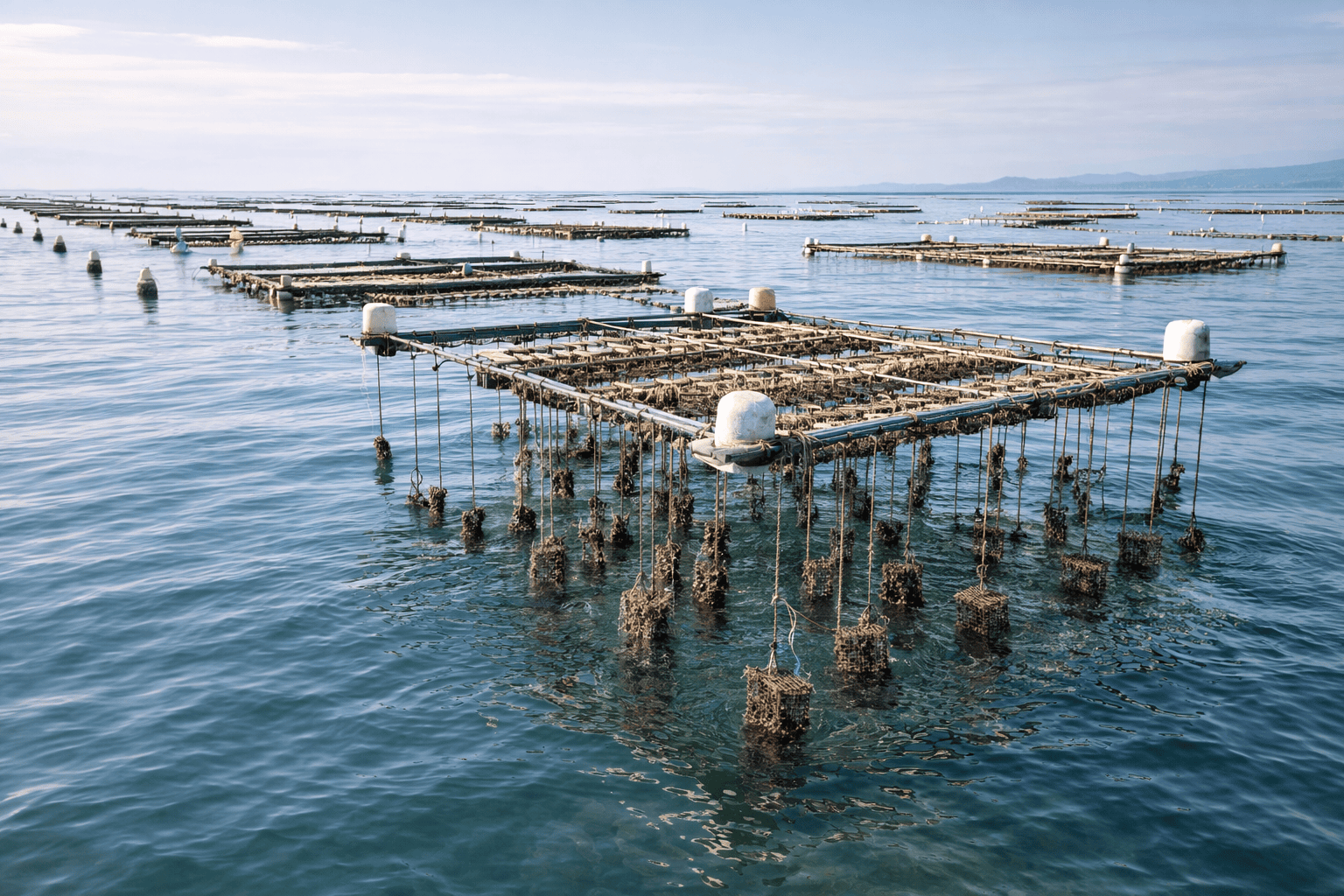 양식 굴의 생산 방식과 맛의 특징