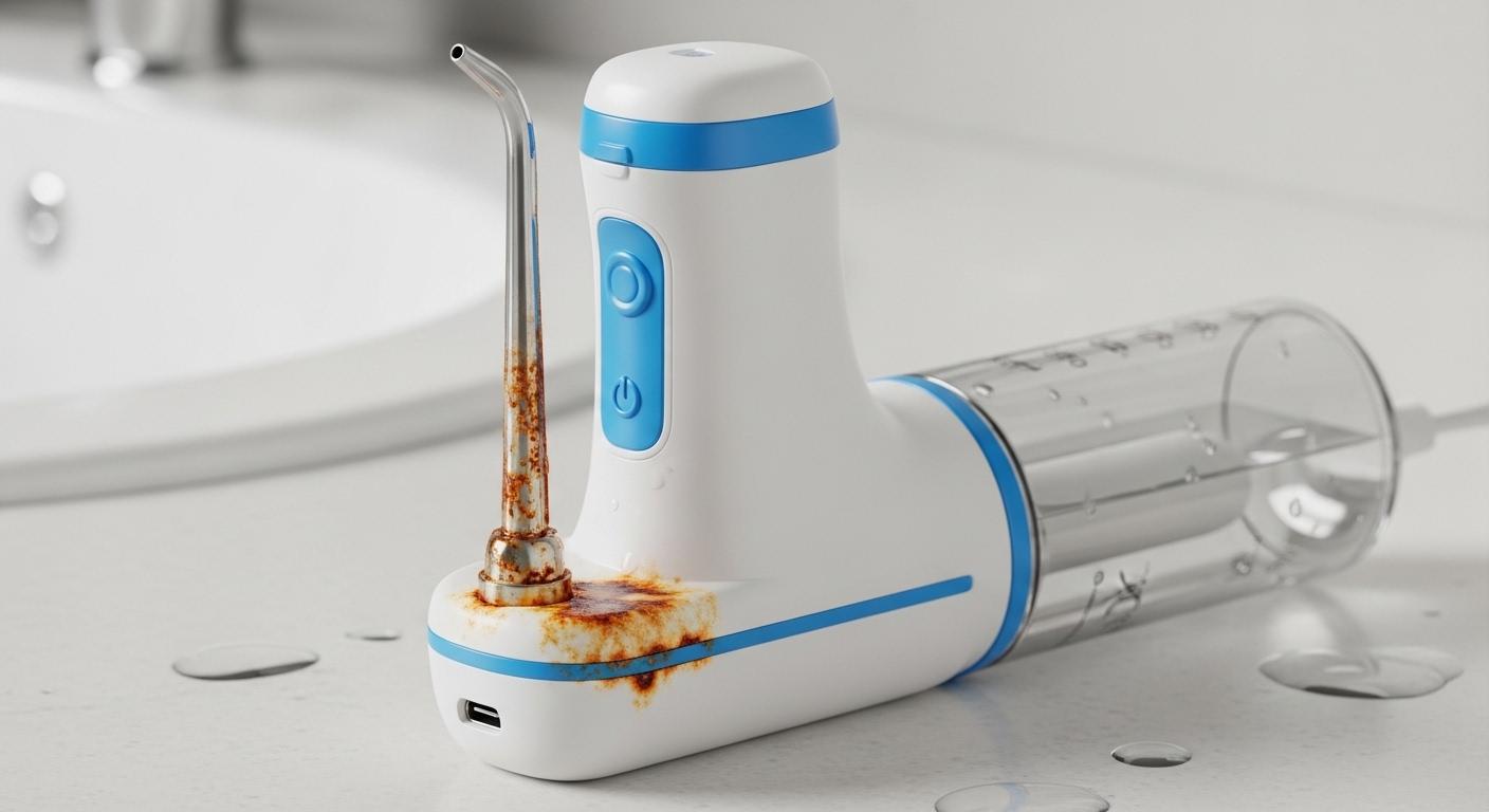 녹물 충전식 구강세정기 내돈내산 후기