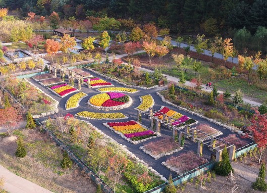 국립백두대간수목원 - 무지개정원