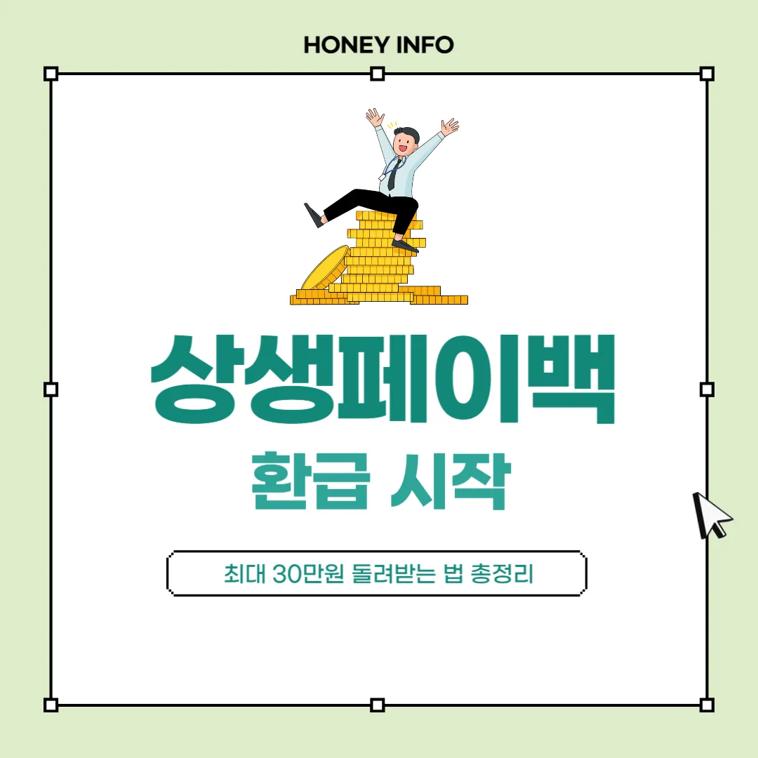 상생페이백 환급 시작