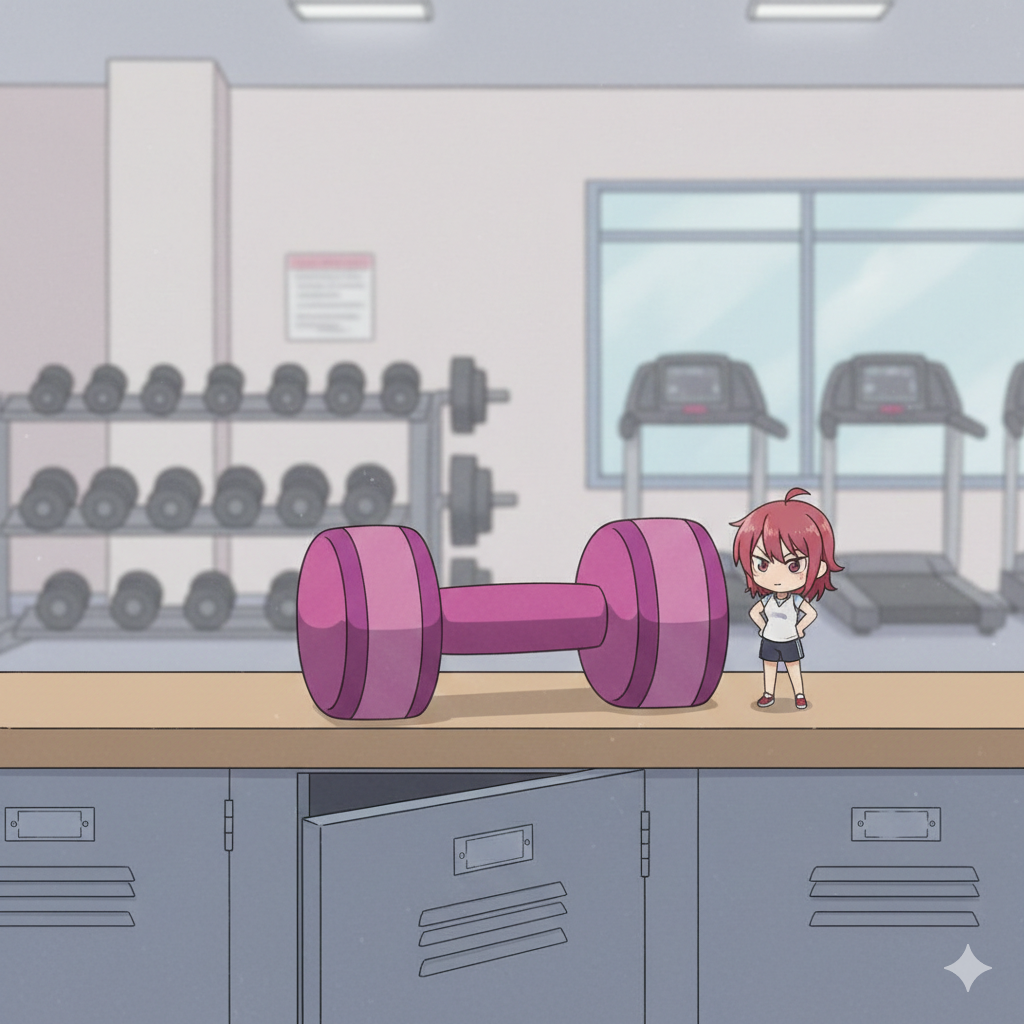 새해 운동 루틴 [애니 '덤벨']