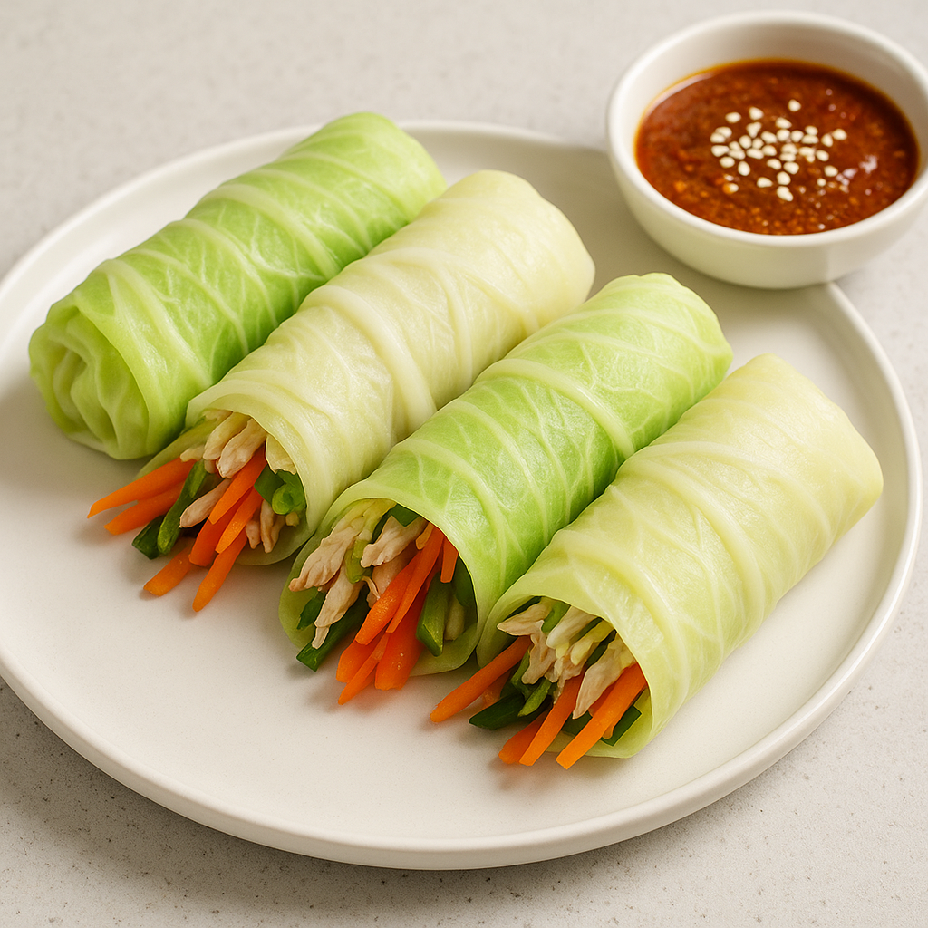 당뇨식 양배추쌈