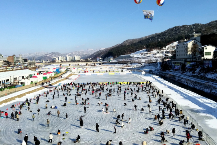 홍천강 꽁꽁축제