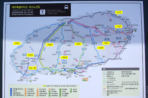 제주 시내버스 노선도