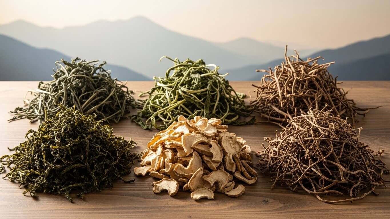 강원도 건나물의 힘 (곤드레, 시래기, 고사리)