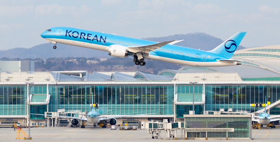 대한항공 항공기 모습