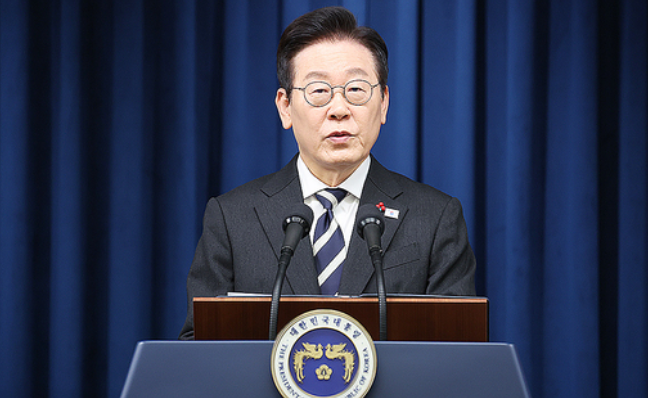 이재명 대통령 사진