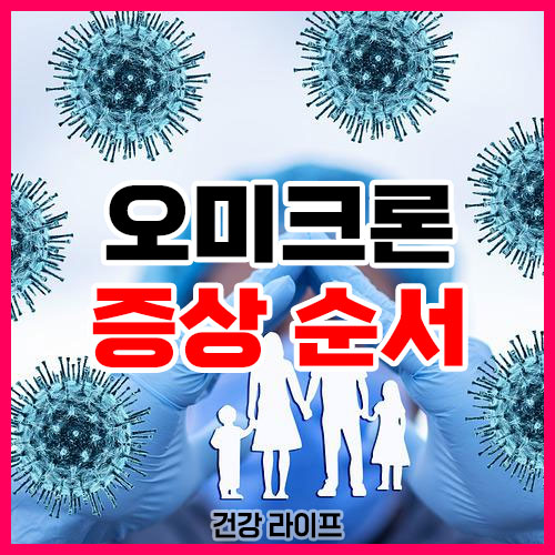 오미크론 증상 순서