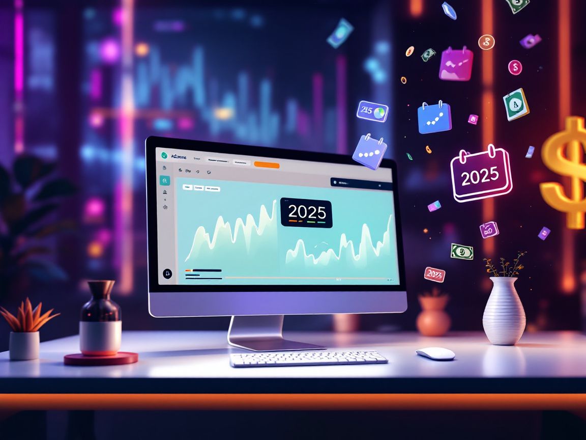 A laptop is on the table.