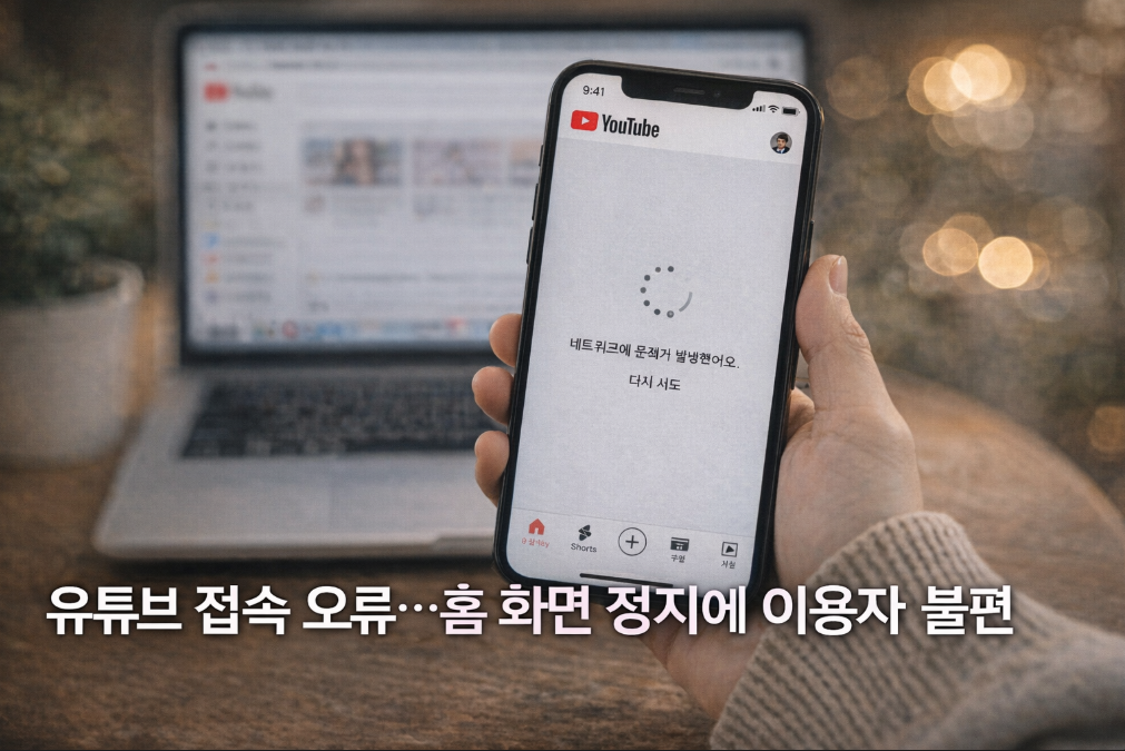 유튜브 먹통 사태, 원인과 해결법 총정리