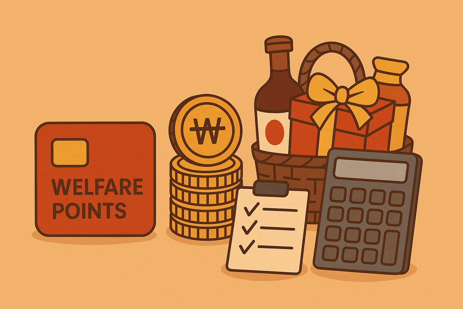 복지포인트·선물세트 과세 완전가이드: 비과세 한도와 현물·현금성 차이, 원천징수·부가세 체크리스트까지
