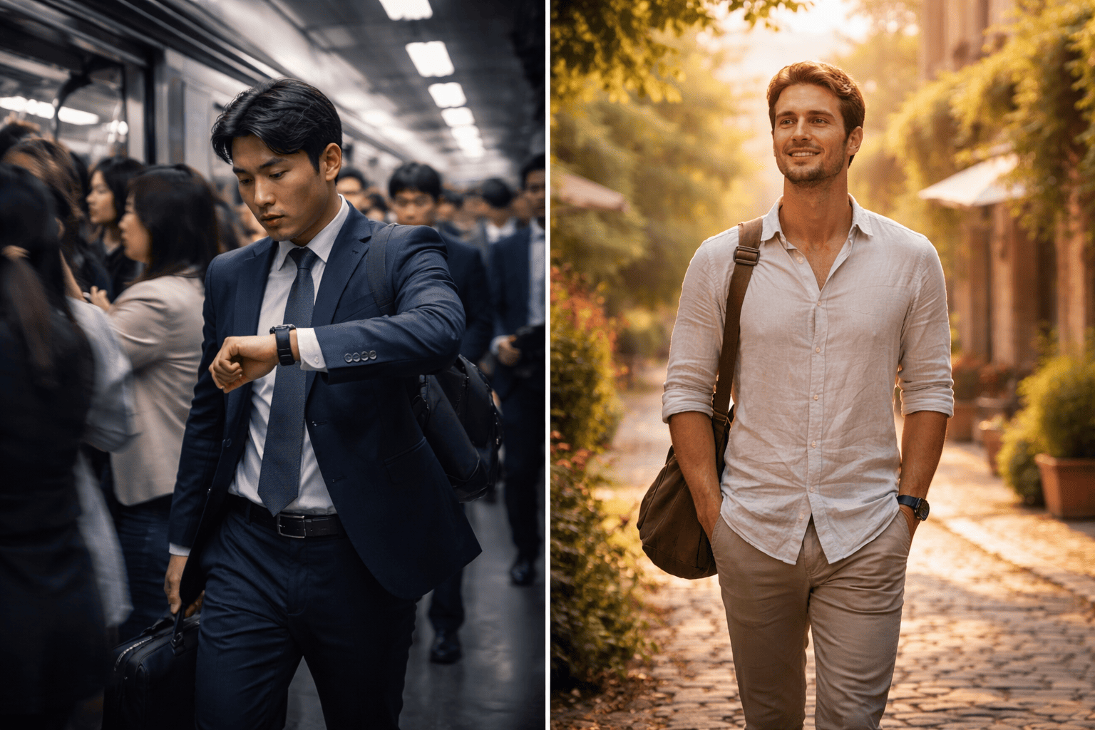 생활습관 비교: 빠른 한국 vs 여유로운 해외