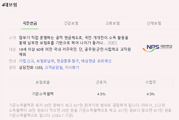 4대보험