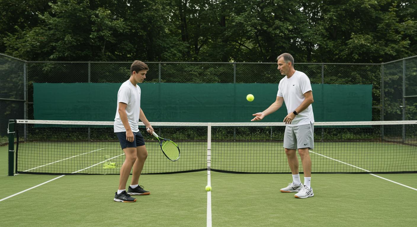 테니스 개인 레슨