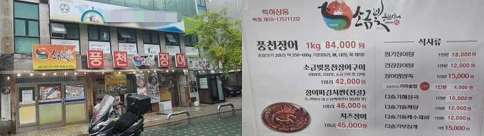 소금빛 풍천장어