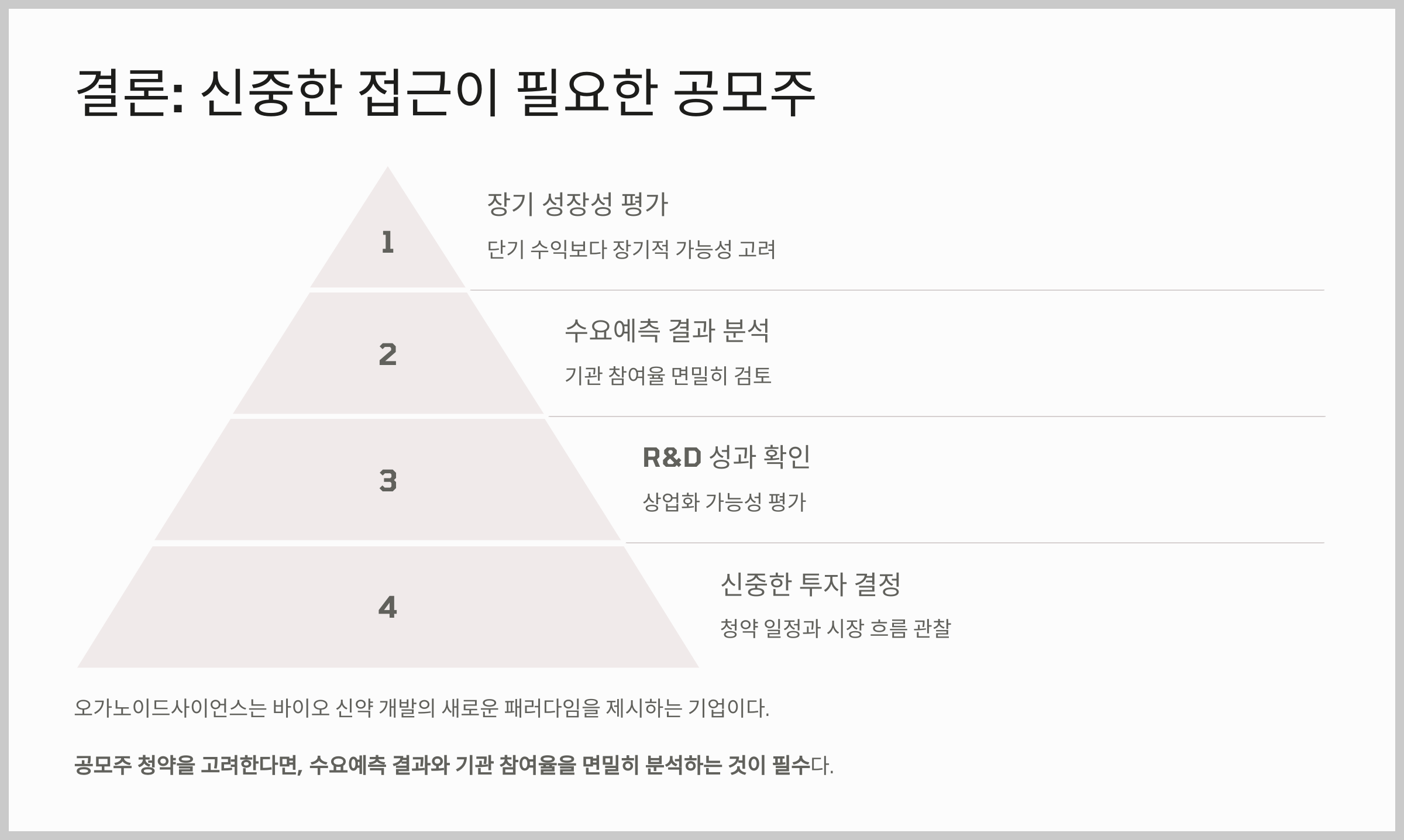 결론: 신중한 접근이 필요한 공모주