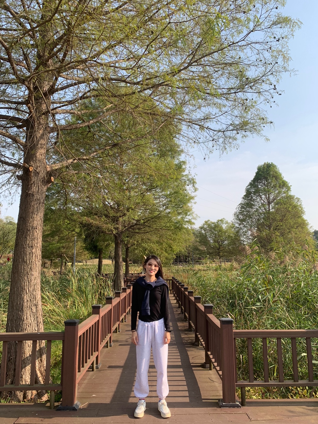 의왕 왕송호수 나무데크길