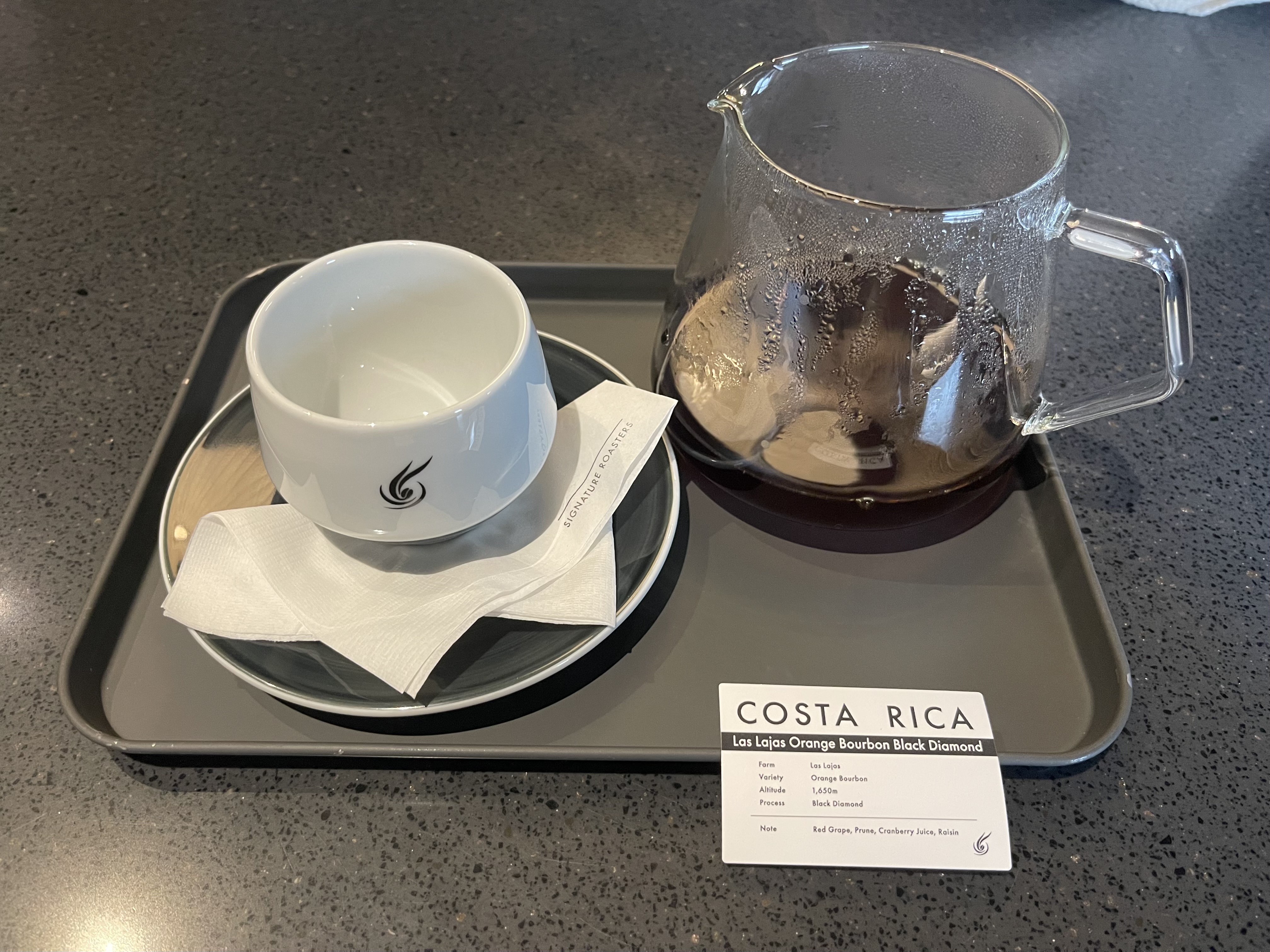 코스타리카 라스 라하스 블랙 다이아몬드