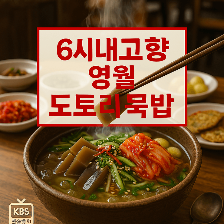6시내고향 영월 도토리묵밥 썸네일