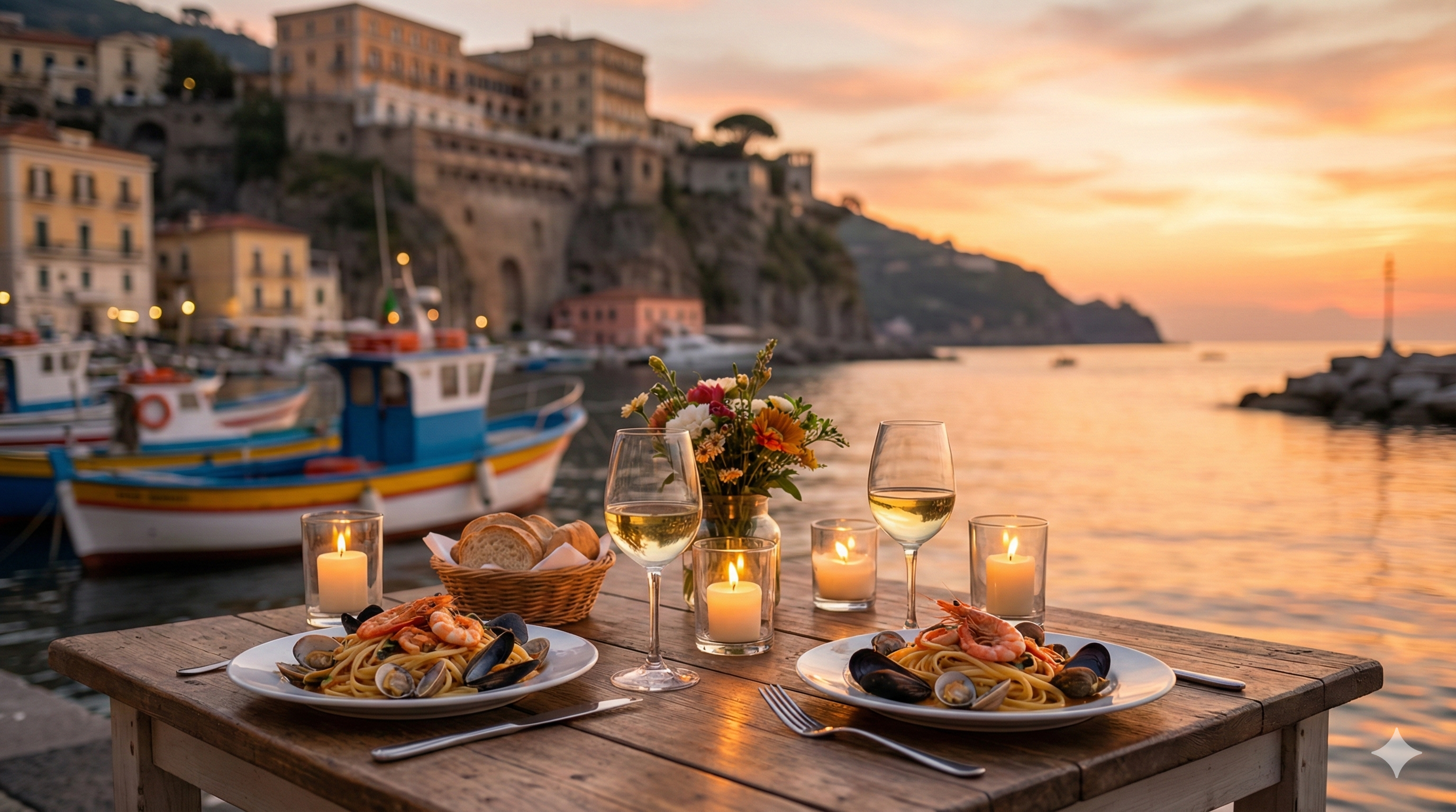 이탈리아 소렌토 레스토랑 전경