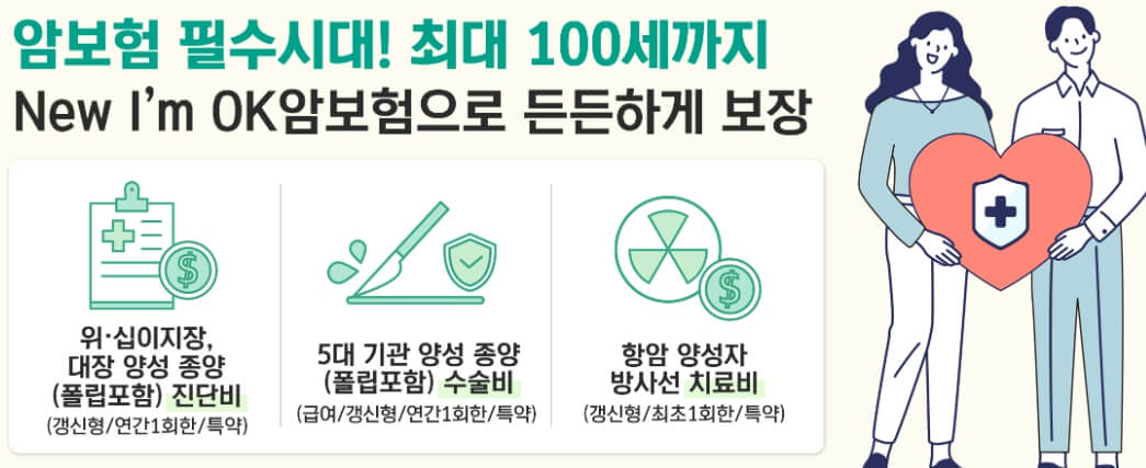 암보험 보장내용 비교 총정리