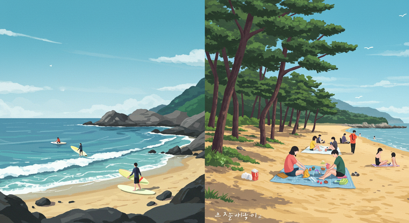 송정과 임랑, 현지인이 찾는 부산 한적한 피서지