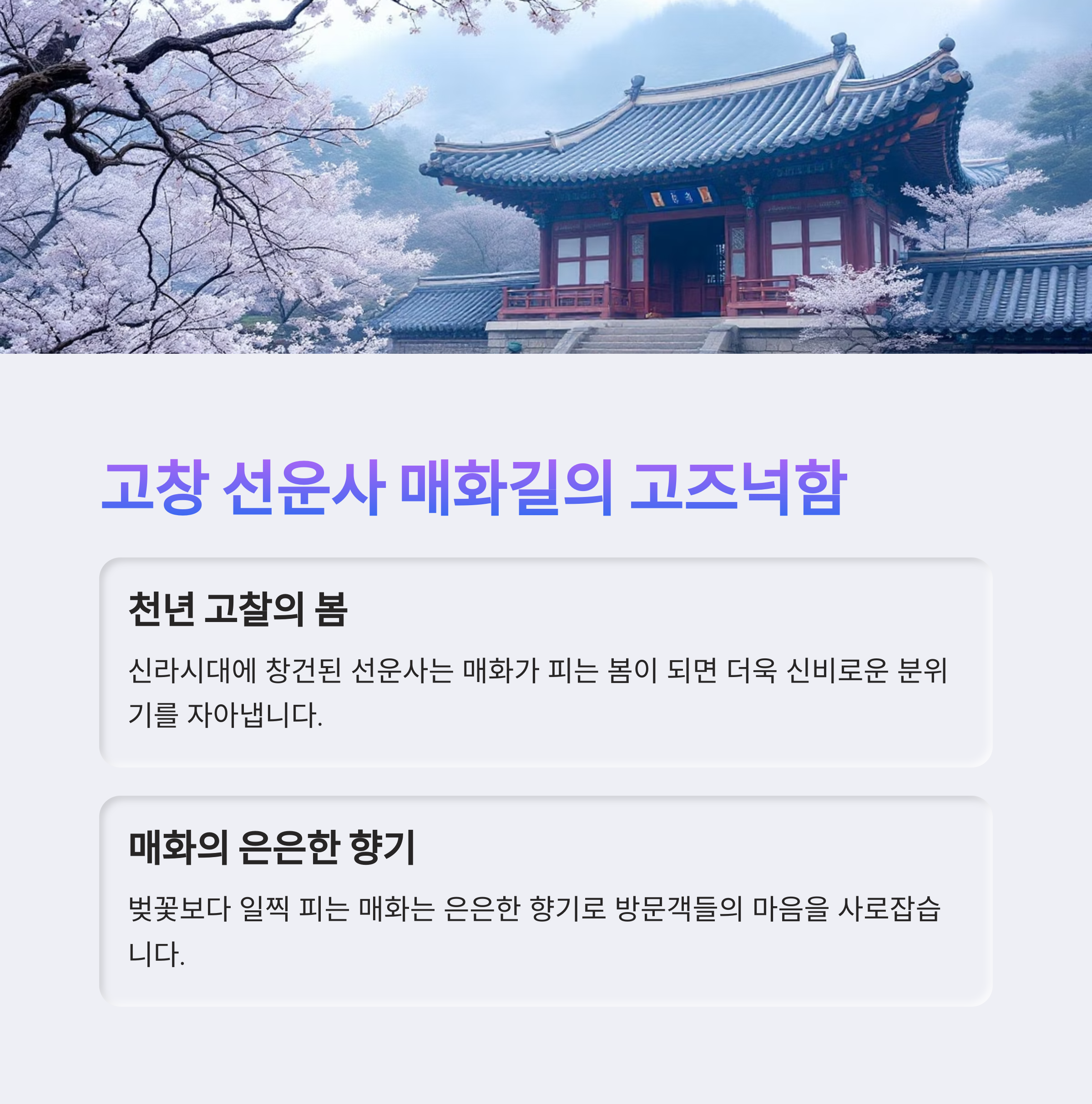 전북 봄꽃구경 명소 5선