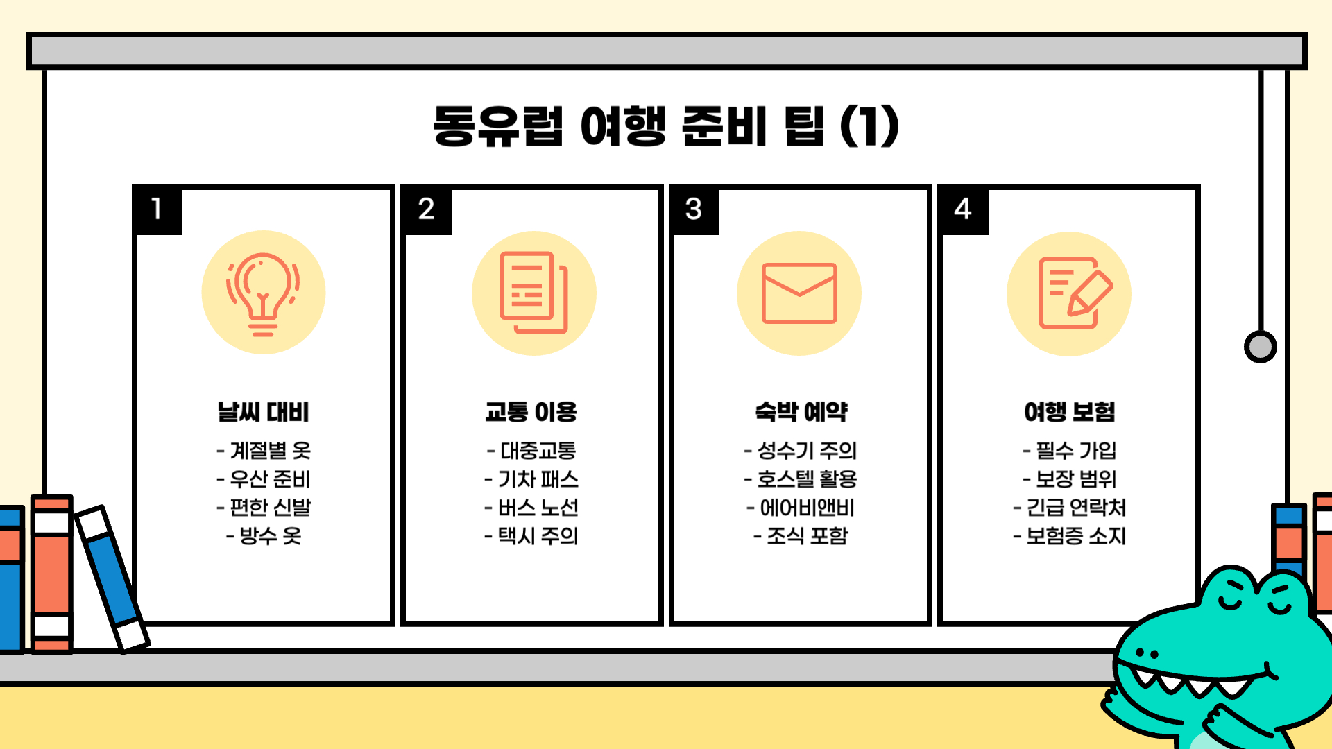 동유럽 여행하기 좋은 계절