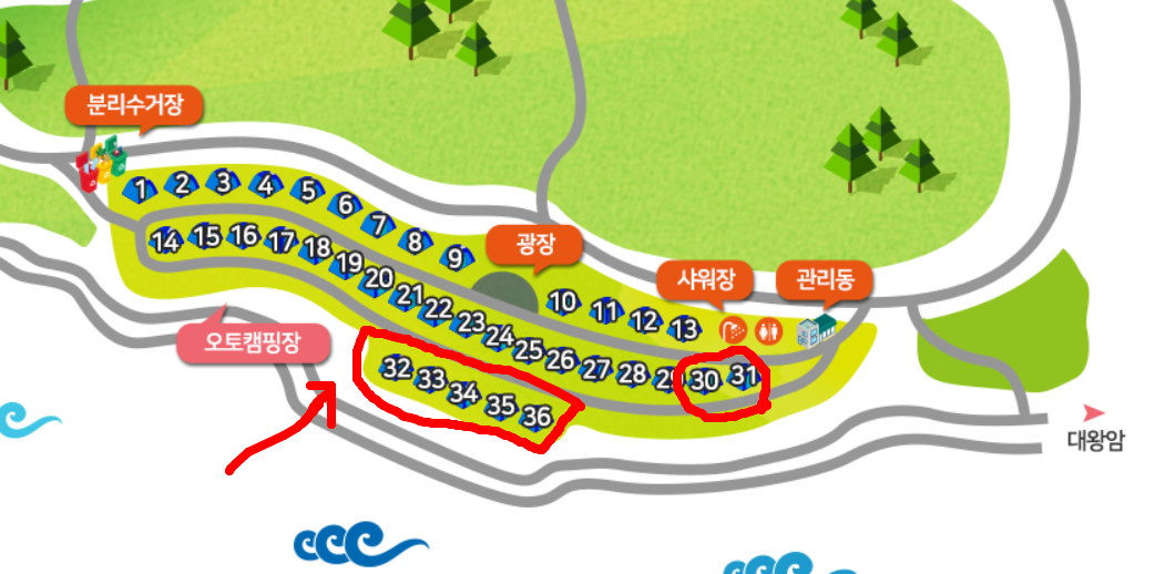 대왕암공원오토캠핑장