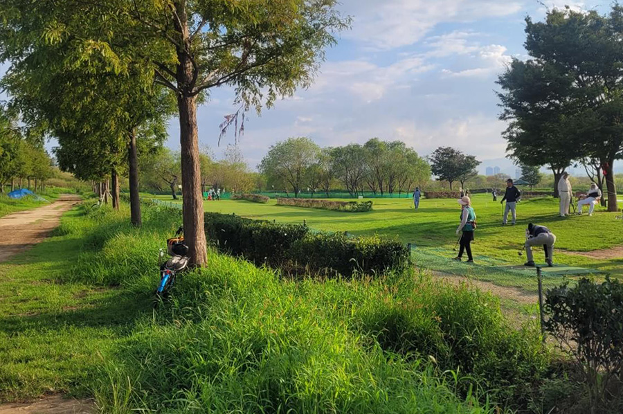 부산시 사상구 삼락생태공원파크골프장 소개