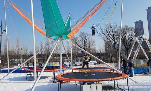 서울 한강 눈썰매장 사진8