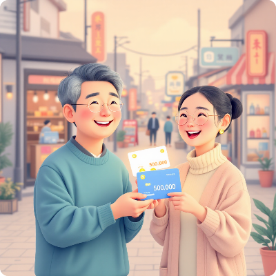 괴산군 민생안정지원금 신청 이미지