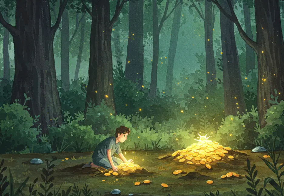 황금&middot;보석을 발견하는 꿈